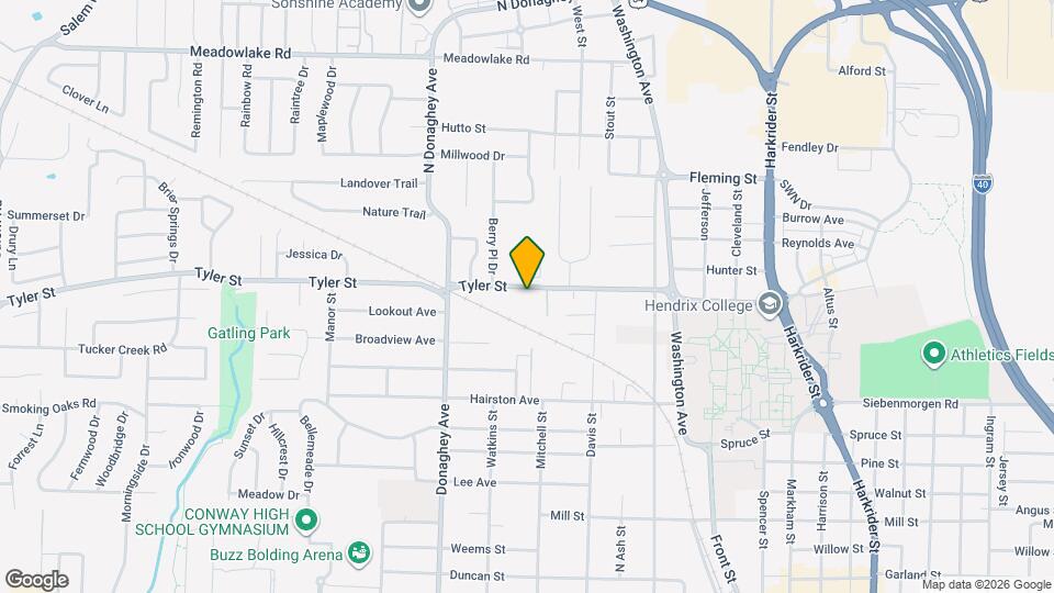 1917 Tyler St Map and Location Details