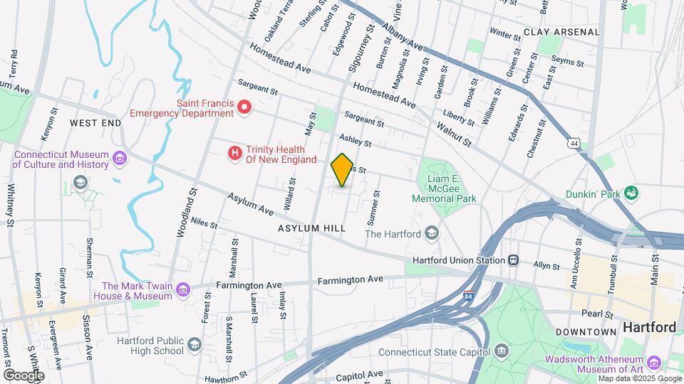 41 Huntington St Map and Location Details