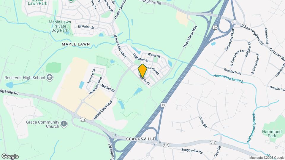 7548 Morris St Map and Location Details