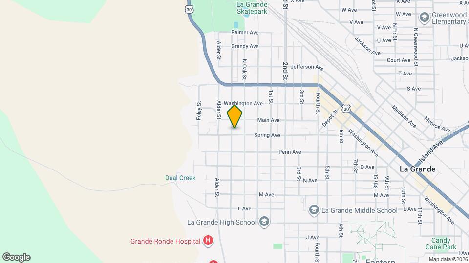 1701 Walnut St Map and Location Details