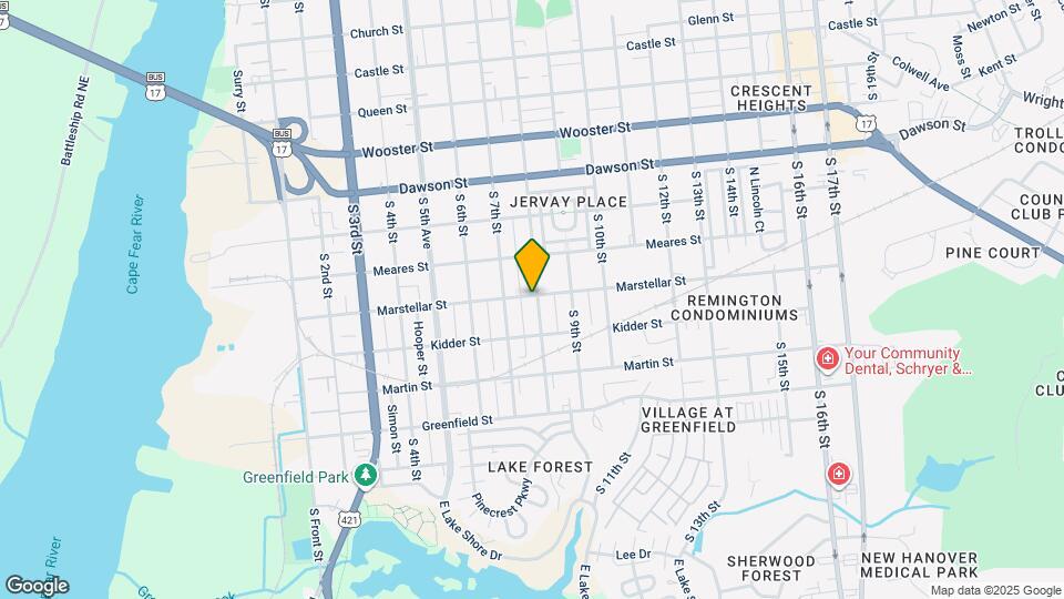1202 S 8th St Mapa y Detalles de la Ubicación