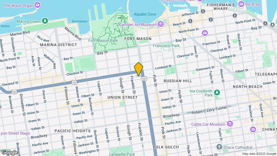 1520 Greenwich St Map and Location Details