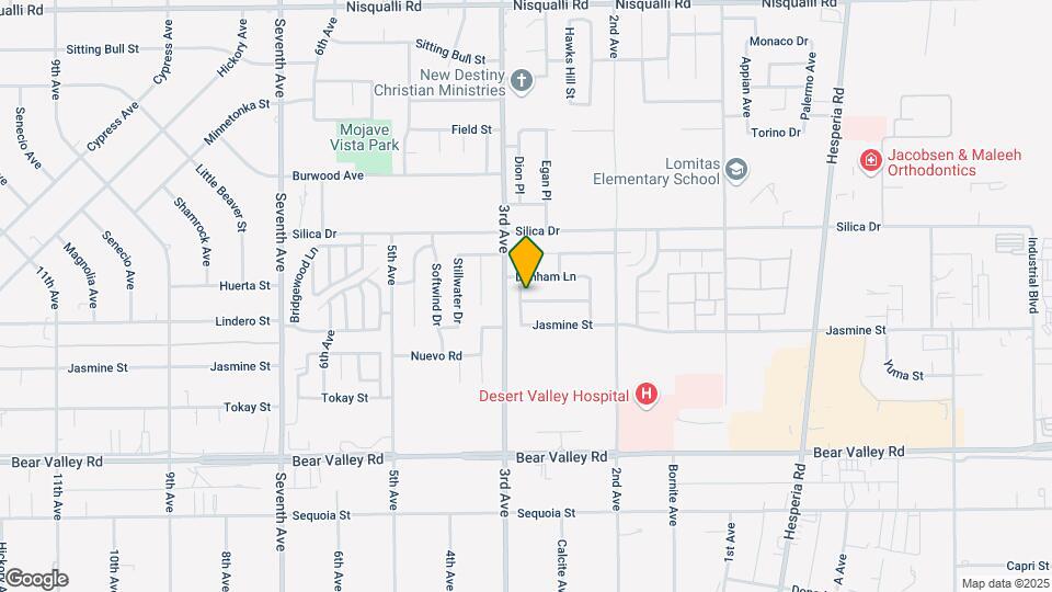 16532 Don Quijote Ln Map and Location Details