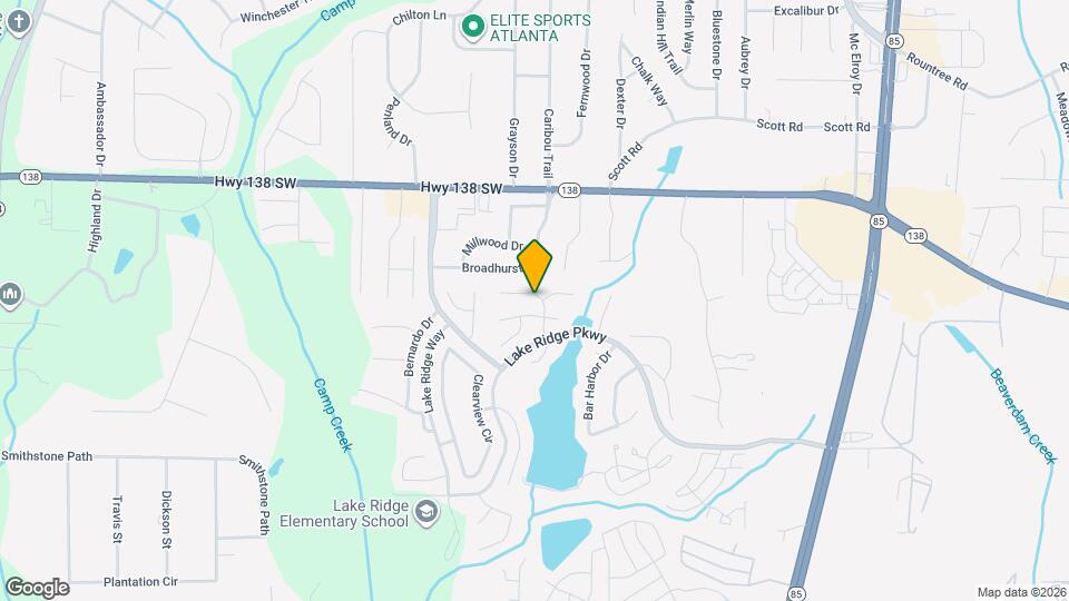 7605 Briar Crest Ct Map and Location Details