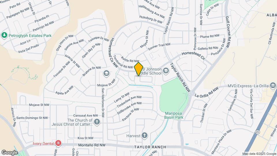 5344 Chuckwagon Trail NW Map and Location Details