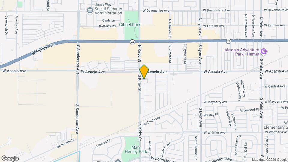 2480 Tahoe Cir Map and Location Details