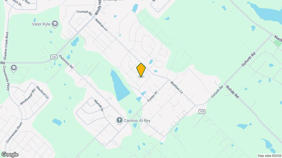 199 Frostweed Dr Map and Location Details