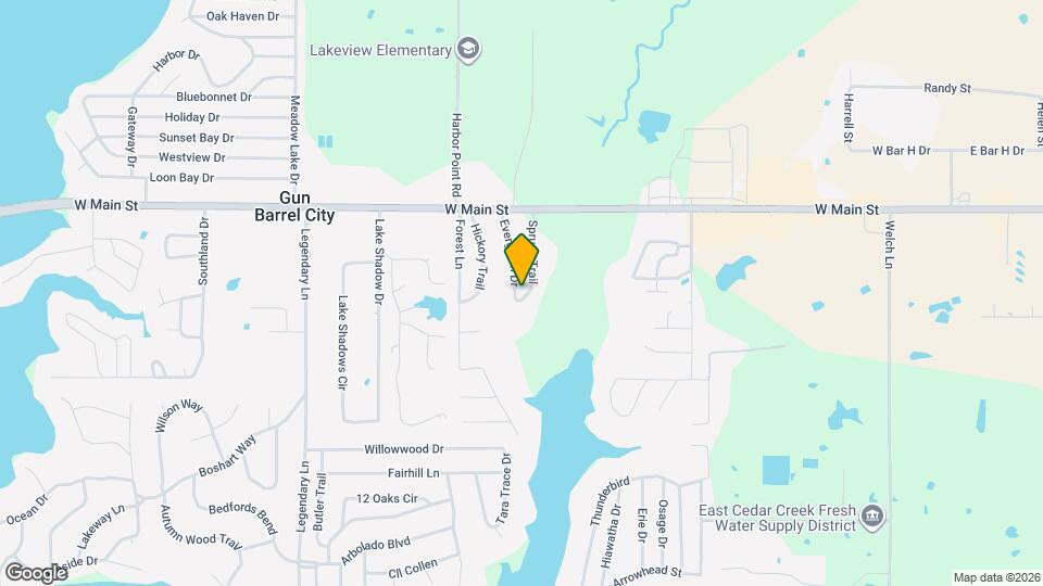 140 Evergreen Dr Map and Location Details