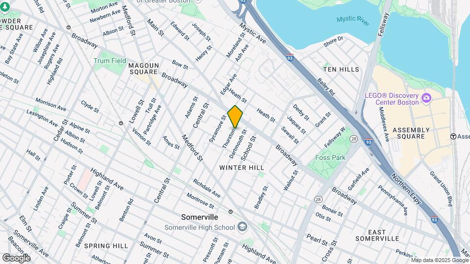 99 Thurston St Map and Location Details