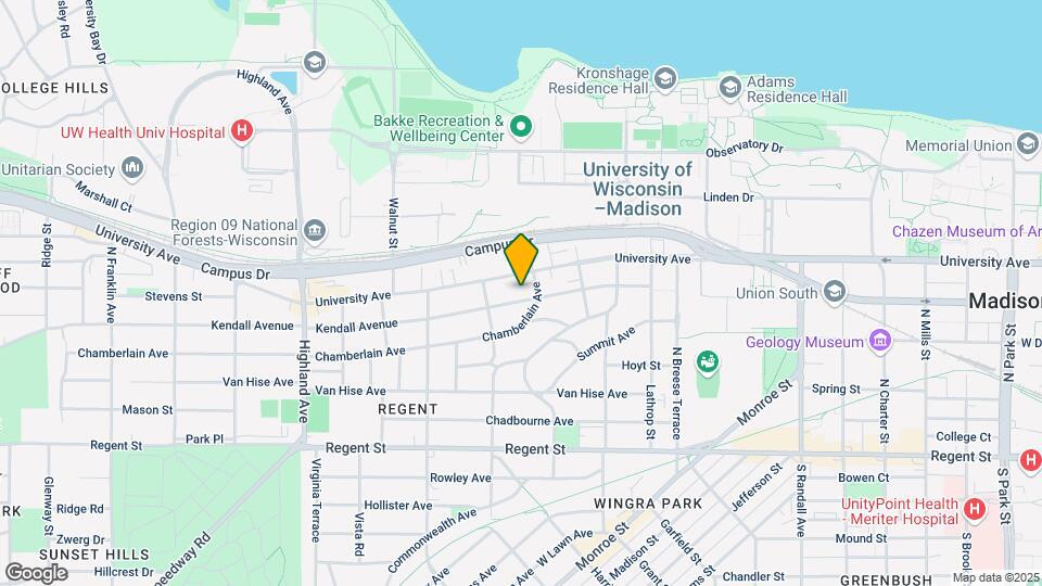 2014 Kendall Avenue Mapa y Detalles de la Ubicación