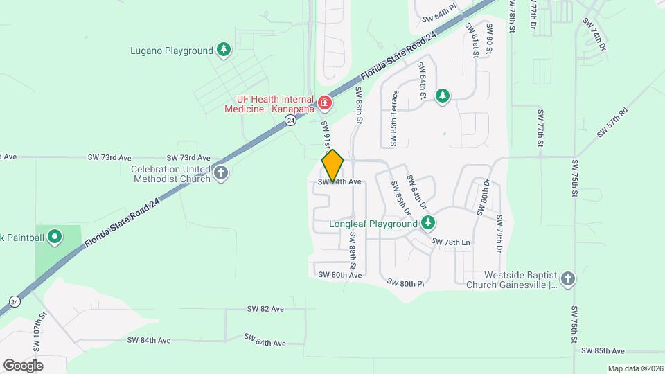 8913 SW 74th Ave Map and Location Details