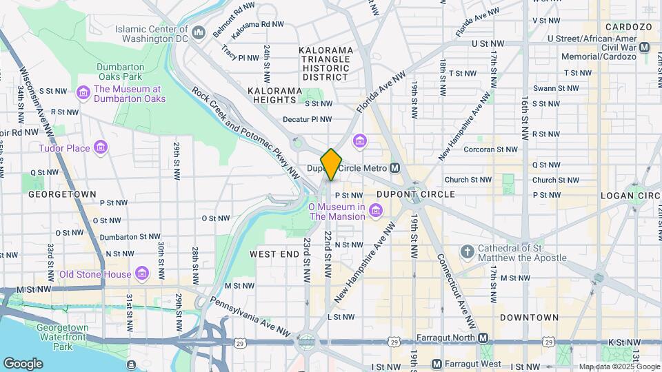 1511 22nd St NW Map and Location Details