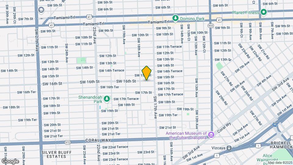 1750 SW 16th St Map and Location Details