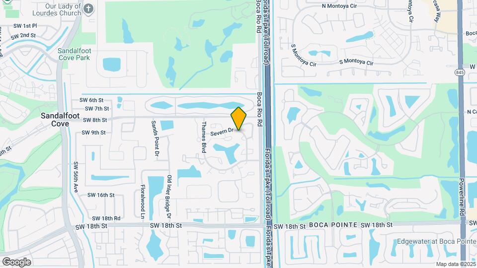 8122 Severn Dr Map and Location Details