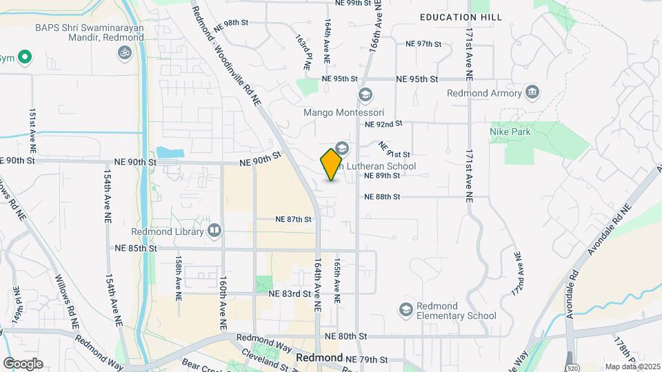 8850 Redmond Woodinville Rd NE, Unit #402 Map and Location Details
