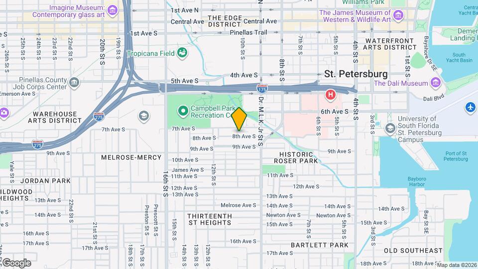 985 8th Ave S Map and Location Details