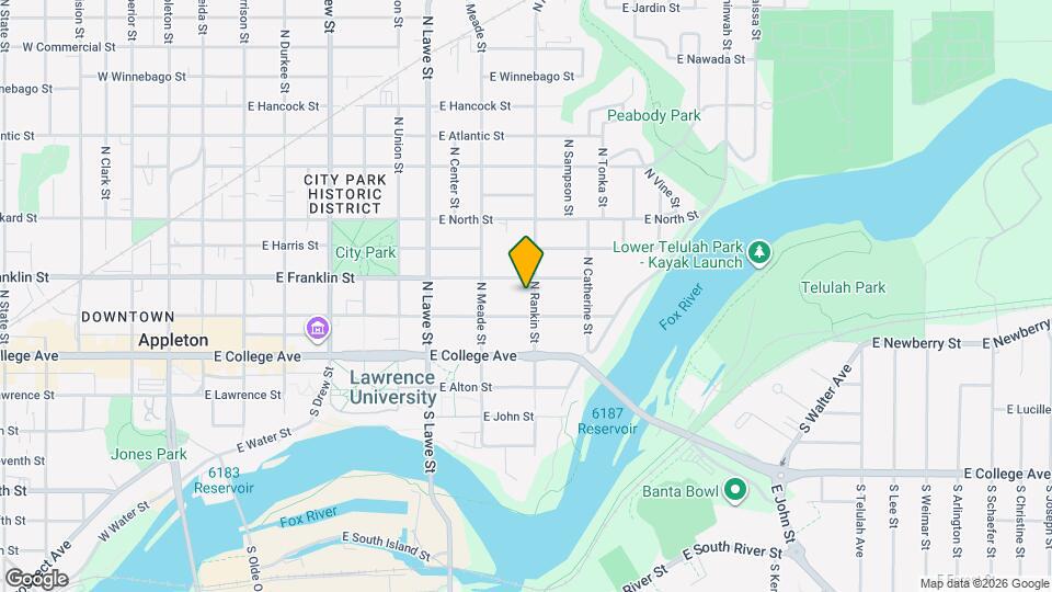 219 N Rankin St Map and Location Details