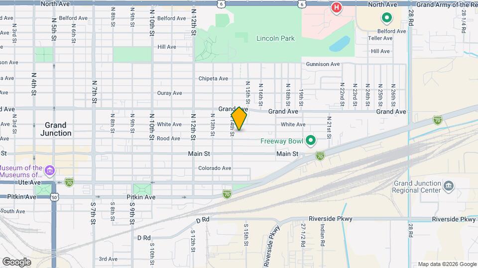 1414 Rood Ave Map and Location Details