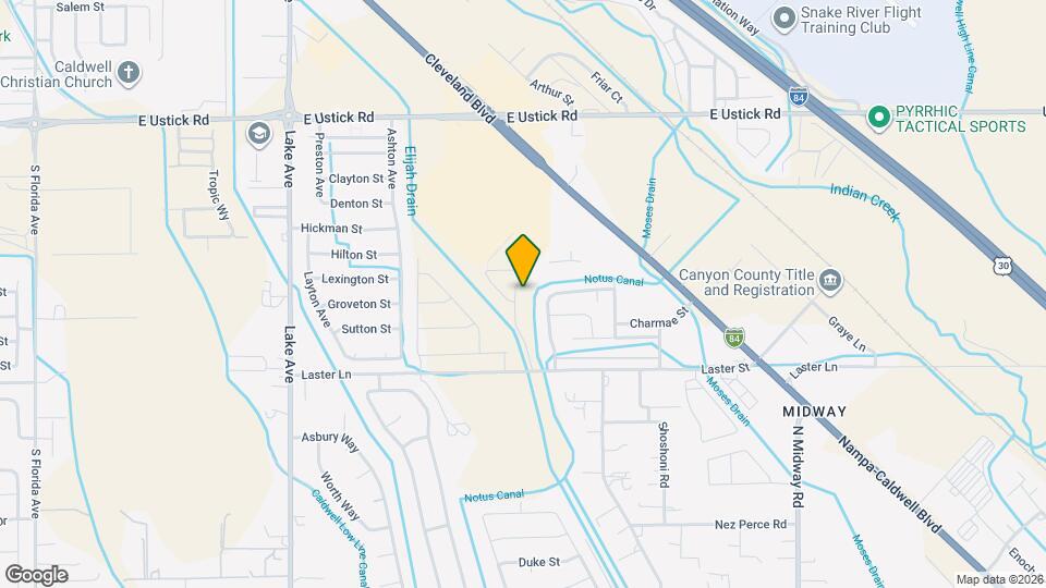 4613 Highgarden Wy Map and Location Details