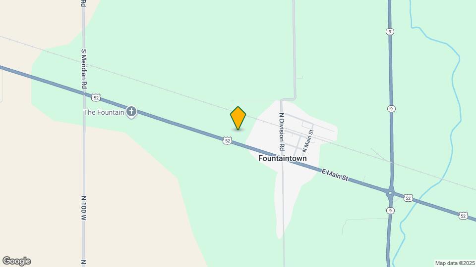 256 W Brookville Rd Map and Location Details