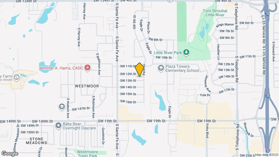 909 SW 13th St Map and Location Details