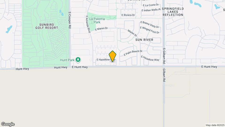 2444 E Gleneagle Dr Mapa y Detalles de la Ubicación