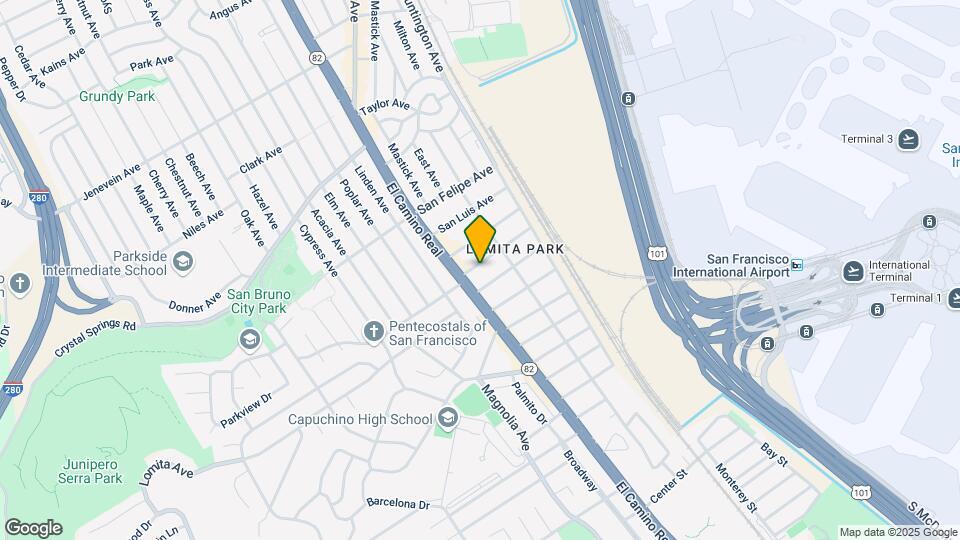 132 Santa Dominga Ave Mapa y Detalles de la Ubicación