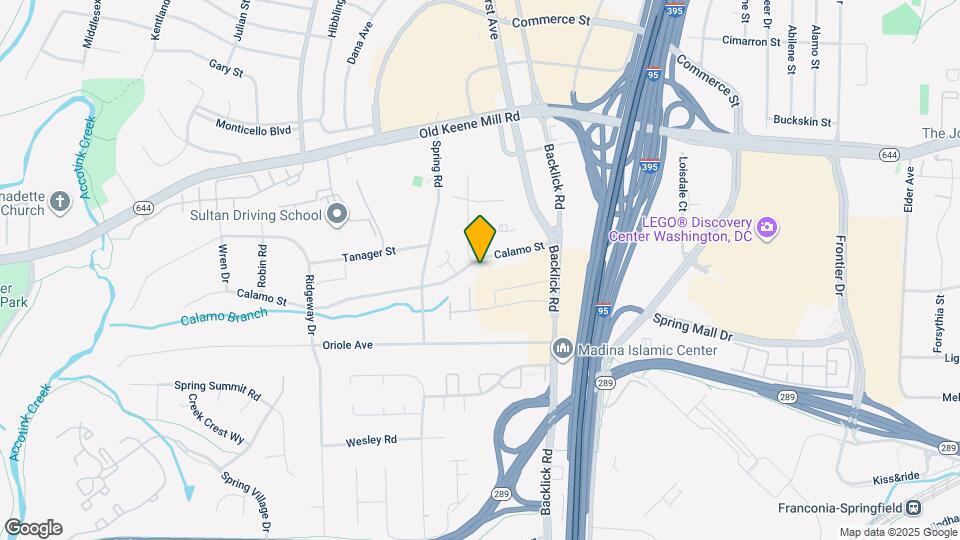 7039 Calamo St Map and Location Details