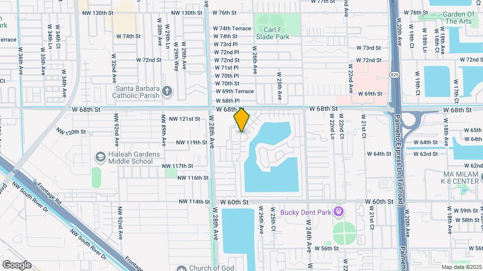 6565 W 26th Dr Map and Location Details