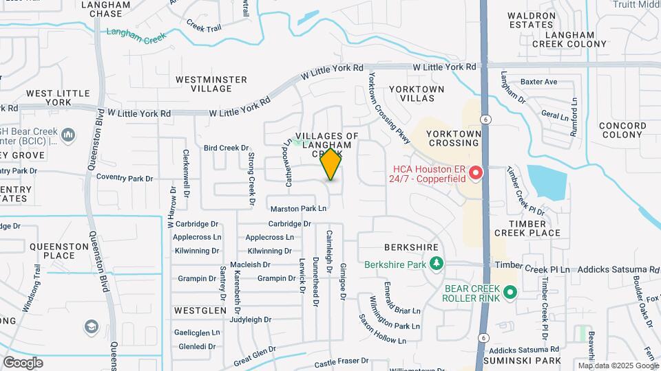5702 Carrollton Creek Ct Map and Location Details