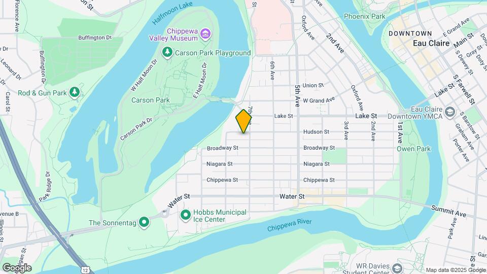 709 Hudson St Map and Location Details