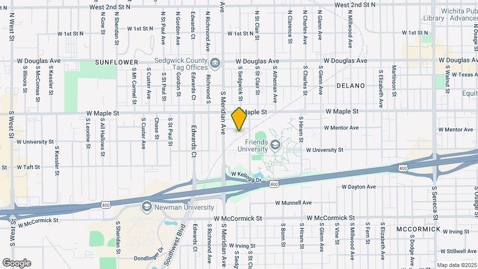 508 S Sedgwick St Map and Location Details
