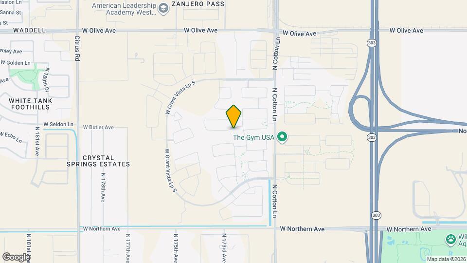 17229 W Butler Ave Mapa y Detalles de la Ubicación