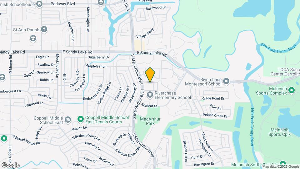 1041 Colonial Dr Map and Location Details