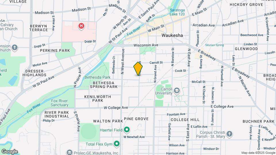 316 Maple Ave 6 Unit Map and Location Details