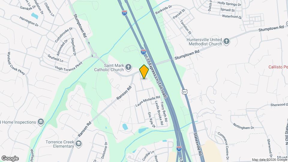 15464 Stone Hollow Dr Map and Location Details