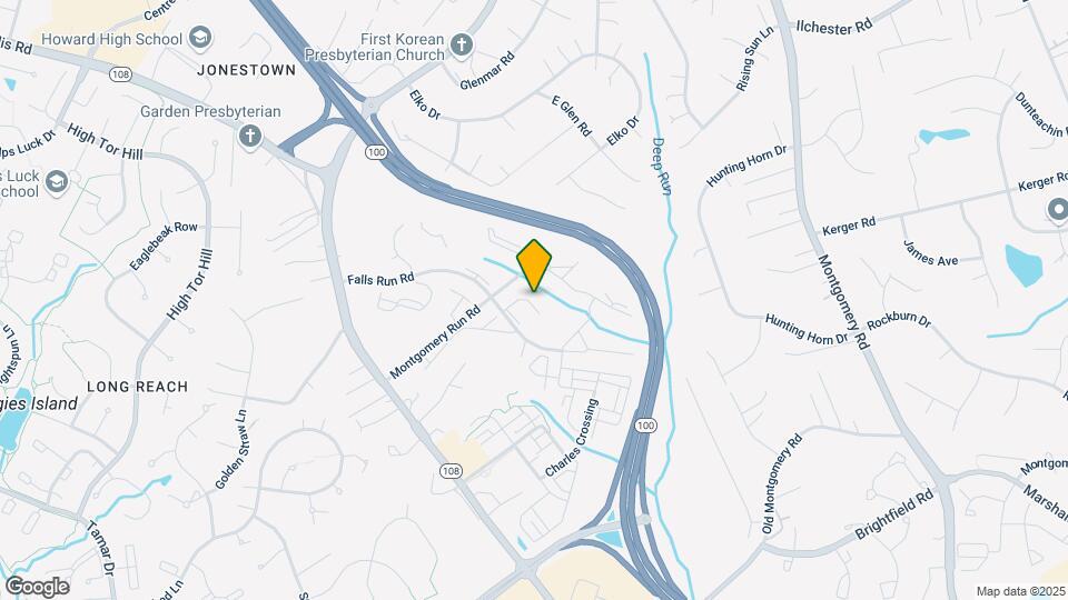 8511 Falls Run Rd Map and Location Details