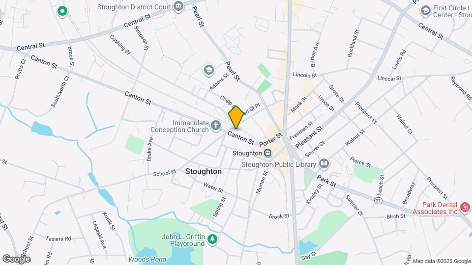 63 Canton St Map and Location Details