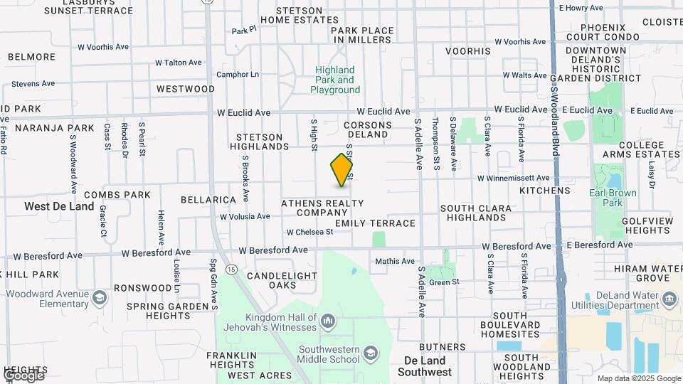 711 W Franklin Ave Map and Location Details