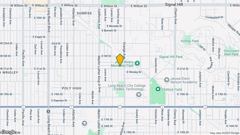 1179 E 21st St Map and Location Details