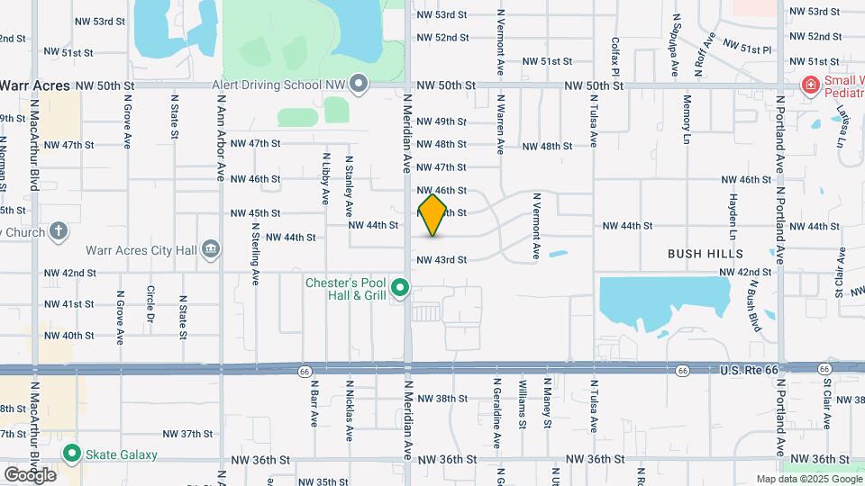 4416 NW 44th St Map and Location Details