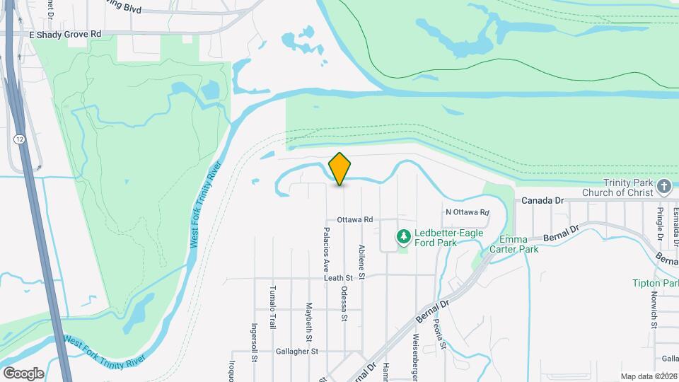 4143 Odessa St Map and Location Details