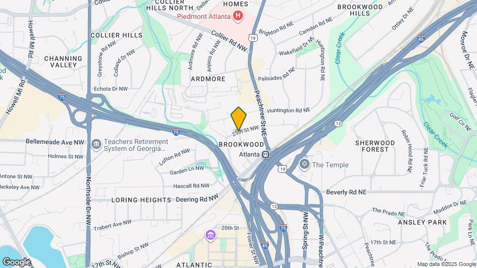 48 25th St NW Map and Location Details