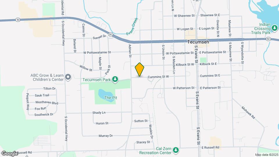 Cummins Street Apartments Map and Location Details