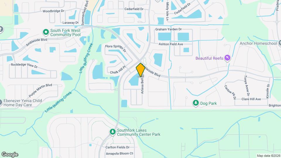 13714 Artesa Bell Dr Map and Location Details