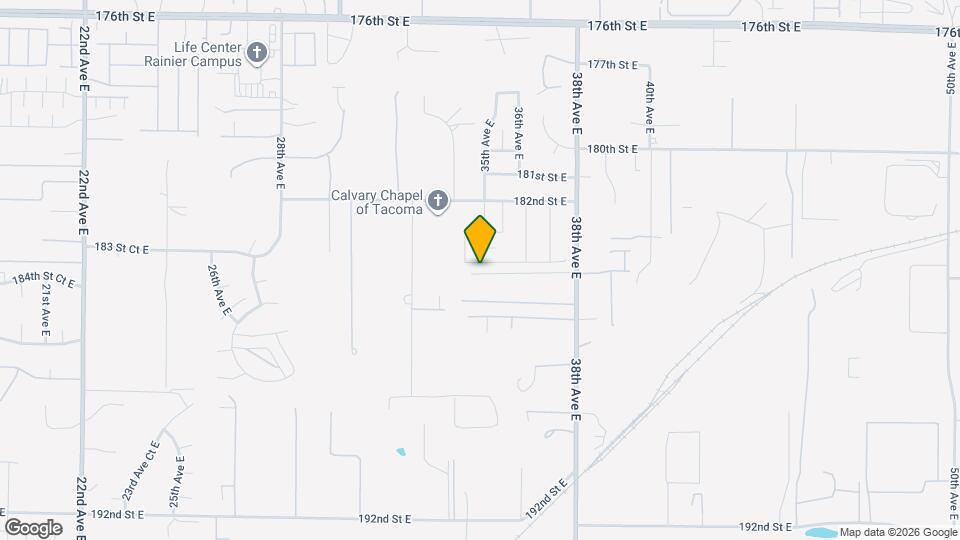 3466 183 St Ct E Map and Location Details