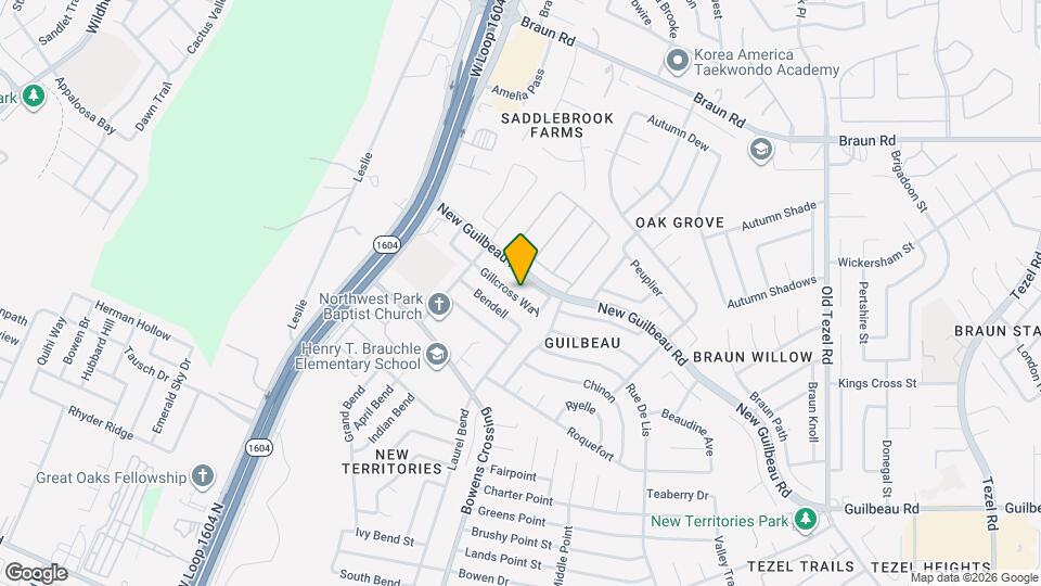 9331 Gillcross Way Map and Location Details