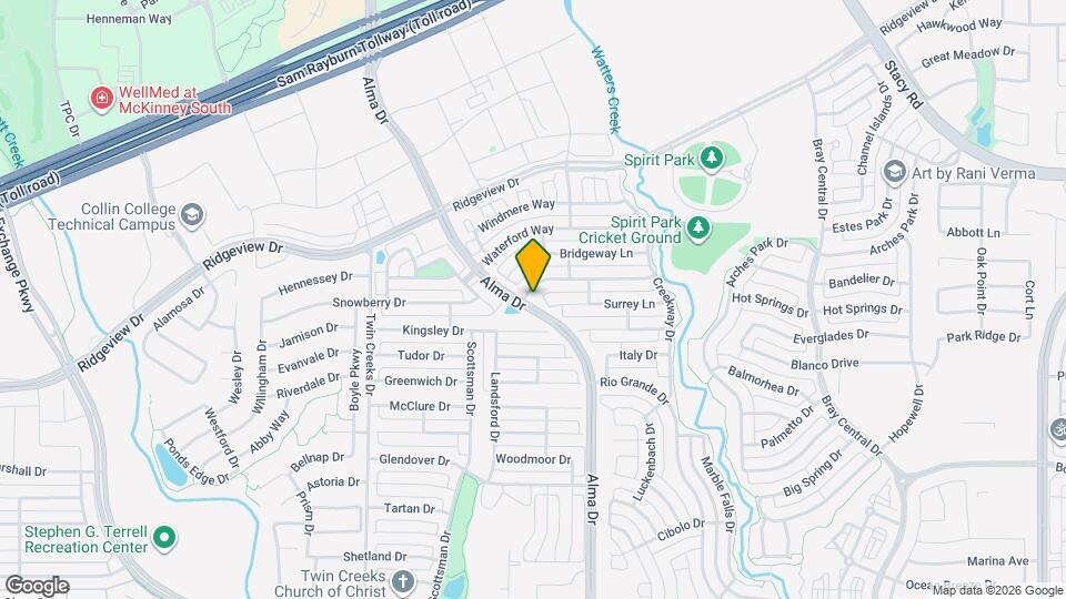 1219 Arbor Park Dr Map and Location Details