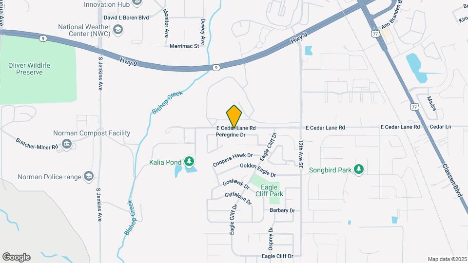 725 Peregrine Dr Map and Location Details