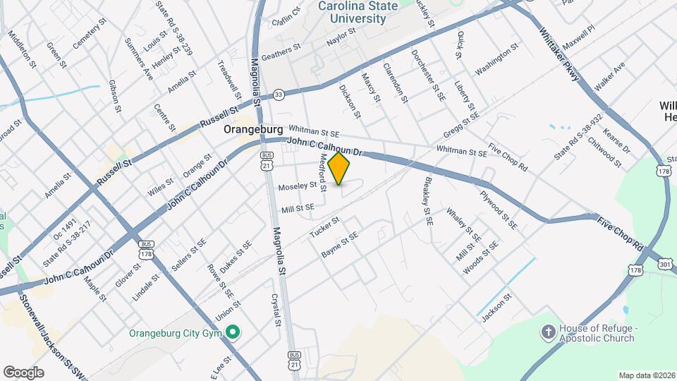 906 Craven Ln Map and Location Details